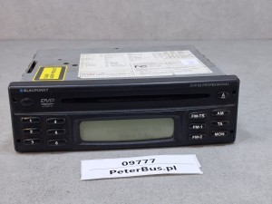 Radio BLAUPUNKT CVX 02 PROFESSIONAL, 7 607 276 016, odtwarzacz DVD, 100% sprawny, NOWY napęd DVD