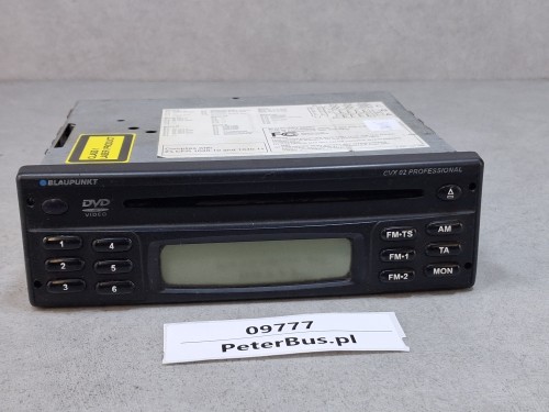 09777, Radio BLAUPUNKT CVX 02 PROFESSIONAL, 7 607 276 016, odtwarzacz DVD, 100% sprawny, NOWY napęd DVD (10).jpg