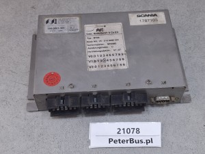 Sterownik drzwi autobusu SCANIA nr 1787103, Bode 005-0001-301 BT24-P OMNI 