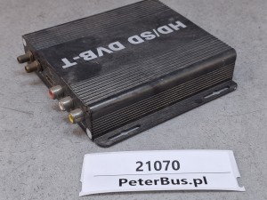 Tuner audio HD/SD DVB-T, wejścia ANT, USB, VIDEO