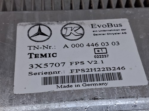 21005, Sterownik, moduł FPS EvoBus, Mercedes Citaro, numer A 000 446 01 03, TEMIC 3X5707, FPS 001  (3).jpg