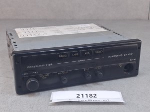 Wzmacniacz autobusowy z wyjściem na mikrofon, BLAUPUNKT BCA 46, 2 x 20 W  - 100% SPRAWNY - GWARANCJA 