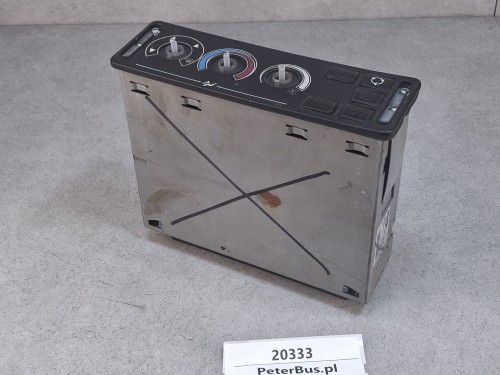 20333, Panel sterowania klimatyzacją i ogrzewaniem WABCO 446 195 003 0, nr A 000 446 73 28, SOLARIS URBINO, USZKODZONY - NIESPRAWNY (2).jpg