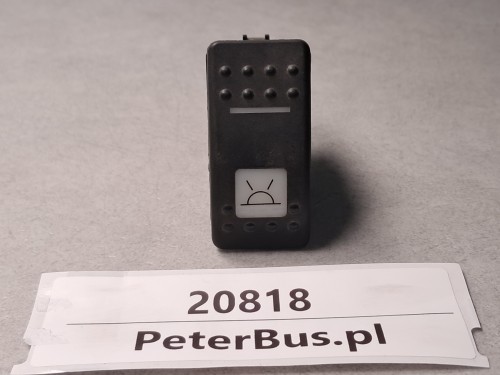 20818, Włącznik, przycisk, klawisz oświetlenia wewnętrznego autobusu BOVA Futura, FHD, FLD, EURO 3, Carlingswitch V4B2, nr 261 404 (4).jpg