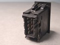 20894, Klawisz, przycisk, włącznik poziomowania, podnoszenia zawieszenia autobusu  MAN, DAV nr  24 602, 9 PINów  (6).jpg
