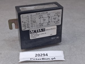 Sterownik ACTIA nr 5010271448, RENAULT ILIADE EURO 2, CPL STATIQUE ICDL 5W RVI, P102812 D, 2000 rok