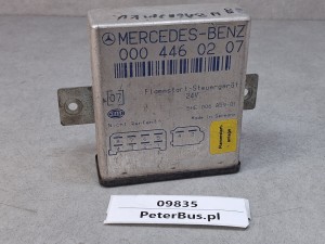Jednostka sterująca uruchomieniem płomienia, sterownik Mercedes-Benz 000 446 02 07, SETRA S315 HD, 5HE 006 859-01