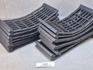 Siateczka na fotel pasażera, rozciągana, plastik na gumie, mocna, wytrzymała, elastyczna, RUSPA, szerokość 35 cm, wysokość 14 cm