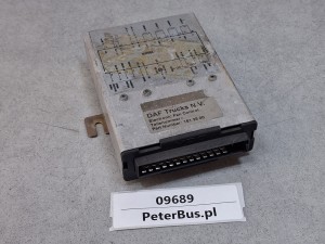 Sterownik napędu wentylatora BOVA EURO 3, Rexroth, DAF numer 161 35 00, Electronic Fan Control, SN V02708 