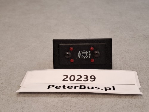 20239, Kontrolka, wskaźnik zużycia klocków hamulcowych, na pulpicie autobusu, BOVA Futura FHD FLD, EURO 3  (2).jpg