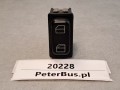 20228, Przycisk, klawisz, włącznik deski rozdzielczej MERCEDES O550 Integro, nr  611 540 00 66, podnoszenie i opuszczanie szyby bocznej  kierowcy,  8 PINów (2).jpg