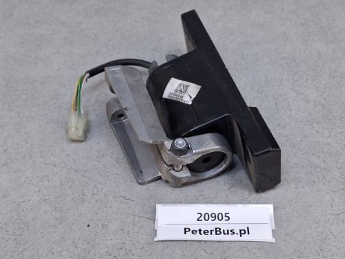 20905, Uchwyt, wspornik mocujący lusterko autobusu VOLVO, ślizg ramienia obrotowego, podłączenie zasilania elektrycznego, wysokość 17 cm  (8).jpg