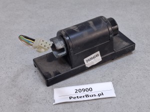 Uchwyt, wspornik, ślizg mocujący lusterko autobusu VOLVO, ślizg ramienia obrotowego, podłączenie zasilania elektrycznego, wysokość 17 cm, kostka 6 PINów 