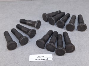 Szpilka koła VOLVO nr 3963997 835, typ 65700 Volvo 7/8 cala, długość całkowita 104 mm