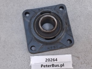 Zespół łożyska w obudowie HFB Fi=30 mm, wymiary podstawy 105 mm x 105 mm, 4 otwory mocujące