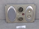 Panel nad fotelami pasażerów, indywidualne oświetlenie i nawiewy, pane serwisowy Mercedes Sprinter, ISUZU, BMC, 2 x nawiew, 2 x lampka, głośnik nr 65FU1105-008