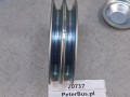 20737, Rolka prowadząca paska  - VOLVO - DT 75933 2201 CP195.6389.211 - NOWA - dwa paski, FI=120 mm, 6 otworów (4).jpg