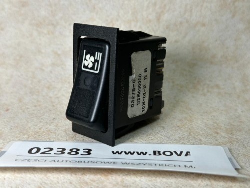 02383, Przycisk, klawisz, włącznik nawiewów, wentylacji MAN A20, nr 1500.9404 100099 (3).jpg