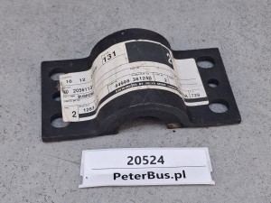 Stabilizator, obejma mocująca VOLVO 5510V 2, nr 20561-131, wymiary 15 x 7,5 cm - NOWY