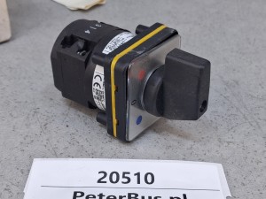 Przełącznik krzywkowy SALZER P220-21072-003M1, Nockenschalter, Rotary Cam Switch AC-21A, 20 A, AC-23A - NOWY