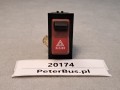 20174, Włącznik, przycisk, klawisz świateł awaryjnych KAROSA HLF nr 443 851 474 822, z napisem HAZARD  (2).jpg