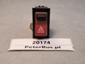 20174, Włącznik, przycisk, klawisz świateł awaryjnych KAROSA HLF nr 443 851 474 822, z napisem HAZARD  (1).jpg