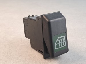 Klawisz, przycisk, włącznik ogrzewanie szyby bocznej kierowcy SETRA 315 nr 514.025, 3 PINy