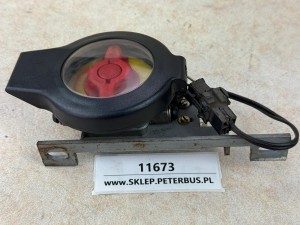 Zawór otwierania, zamykania drzwi, BOSCH 0 484 351 012, SETRA, czerwone pokrętło , BOSCH 0484351012 - z klapką zabezpieczającą