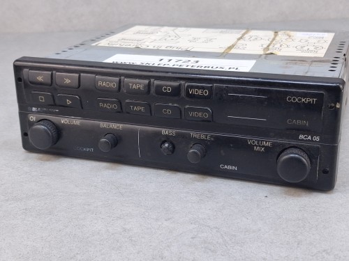 11723, Wzmacniacz autobusowy  BLAUPUNKT BCA 05, nr 7 607 005 200 5, panel sterownia RADIO, kaseta, CD, video - 100% sprawny   (1).jpg