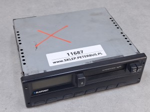 Radio, odtwarzacz kaset BLAUPUNKT RDR 05 - niesprawne - uszkodzone -  