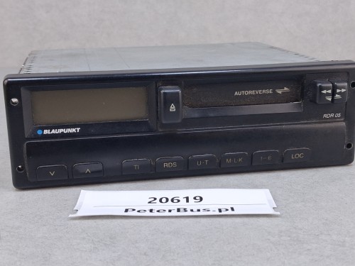 20619, Radio autobusowe BLAUPUNKT RDR 05, NR 7 607 005 006 0  - 100% sprawny - GWARANCJA   (1).jpg