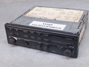 Wzmacniacz autobusowy  BLAUPUNKT BCA 05, nr 7 607 005 200 5, panel sterownia RADIO, kaseta, CD, video - 100% sprawny  
