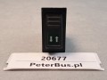 20677, Klawisz, włącznik BOVA Futura EURO 2, nr 521.111, podnoszenie i opuszanie rolety szyby przedniej, roleta przeciwsłoneczna  (1).jpg