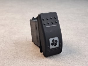 Przycisk, włącznik, klawisz nawiew, wiatraczek BOVA Futura EURO 3, FHD, FLD , V4B2, nr 242223, CARLINGSWITCH