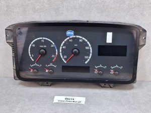 Zegary, deska rozdzielcza SCANIA Instrument cluster nr 1861691, 2008 rok, nr 1860116, Stoneridge