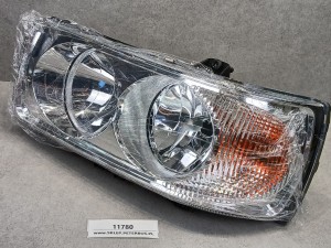 Reflektor PRAWY przód, lampa przednia PRAWA strona SOR EURO 5, EURO 6 