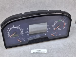 Zegary deski rozdzielczej BOVA MAGIQ, nr 1572.0401010100, wskaźniki, obrotomierz, prędkościomierz, kontrolki, wskaźnik paliwa, zegar temperatury