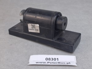 Uchwyt, wspornik, ślizg mocujący lusterko autobusu VOLVO, ślizg ramienia obrotowego, wysokość 17 cm, trzpień obrotowy, D9394245, nr 08962922F 