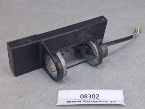 Uchwyt, wspornik, ślizg mocujący lusterko autobusu VOLVO, ślizg ramienia obrotowego, podłączenie zasilania elektrycznego, wysokość 17 cm, kostka 6 PINów, trzpień obrotowy, D9394245, nr 08962922F, NR 010369 