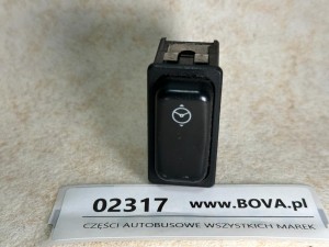 Klawisz, przycisk, włącznik pulpitu autobusu MAN A20, nr 611 540 00 66