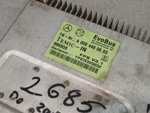 Sterownik, moduł FPS V3.1 EvoBus, Mercedes, numer A 000 446 10 03, TEMIC-IN, 9869D0