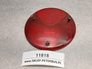 Klosz światła tylnego, tył, HELLA nr IA R-S1, 9805, mocowany na 3 śruby, BOVA Futura, TEMSA, kolor czerowny