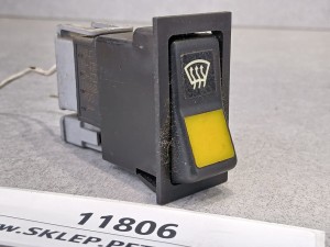 Klawisz, przycisk, włącznik nawiewu na szybę TEMSA Opalin 9
