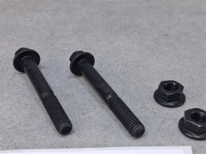 Śruba 8.8, L=68 mm, fi=7,8 mm, wraz z nakrętką, zestaw 2 sztuki, nakrętka 10