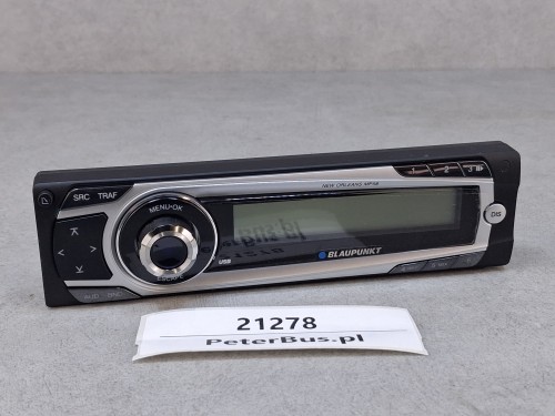 21278, Radio, panel przedni BLAUPUNKT NEW ORLEANS MP58 - fabrycznie NOWY, nie był używany, MP3, folia na ekranie  (9).jpg