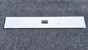 Klapa bagażowa SCANIA IRIZAR od schowka na narty, bagażnik nad kołem,  długość 189 x 29 cm wysokości