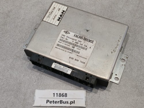 11868a, Sterownik EBS Knorr-Bremse nr 0 486 106 019 A, MAN A20, A01, A03, MAN nr 81.25808-7008 , KNORR 0486106019A, nr 8125 808 7008 (7).jpeg