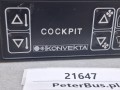21647, KONVEKTA COCKPIT KS 160, Sterownik klimatyzacji, panel sterowania ogrzewaniem, temperaturą, MAN Lions Coach GWARANCJA 100% sprawności (6).jpg