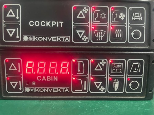 21651, KONVEKTA CABIN  KS160-7, Sterownik klimatyzacji, panel sterowania ogrzewaniem, temperaturą, MAN Lions Coach GWARANCJA 100% sprawności, KS 160-07 (20.jpeg