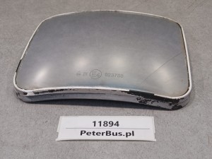 Wkład lusterka nr 023758, BOVA Futura,  16 x 18,5 cm, dwa kable do sterowania elektrycznego
